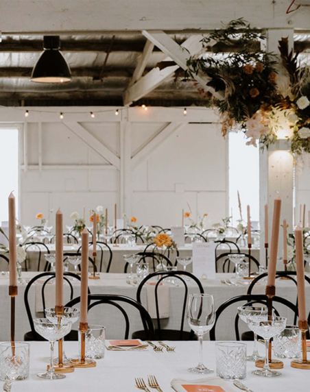 Gather & Tailor wedding venue West Melbourne, table styling